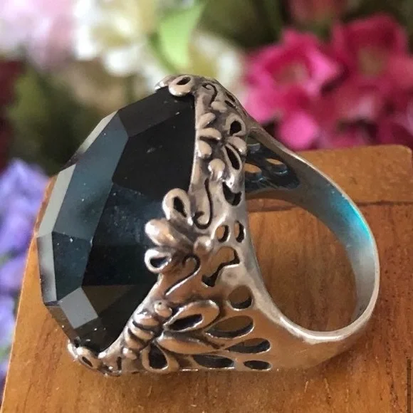 Silpada Sterling Silver Caspian Sea Ring R2456 Size 7